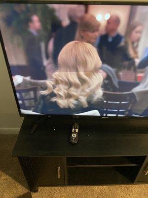 TV has line in the middle