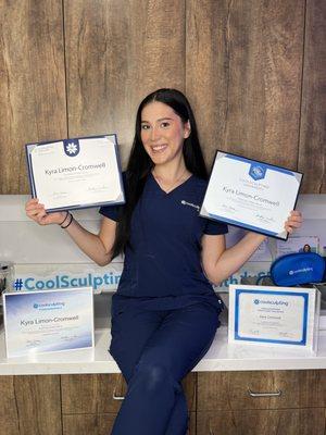 Master CoolSculpting Specialist Kyra!