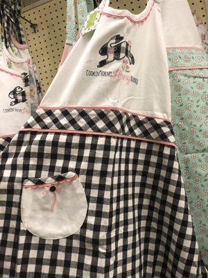 Easter is also out. I thought this apron was TOO CUTE