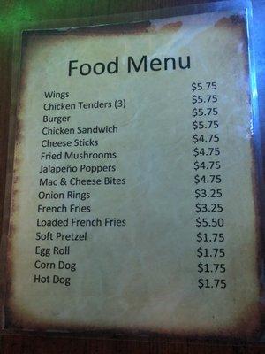 Food Menu