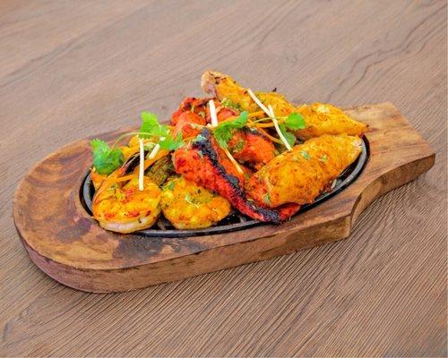 Tandoori Seafood Trio