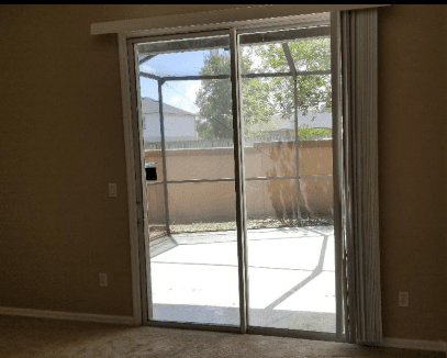 Glass Door Cleaning