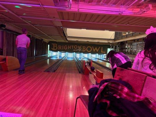 Bowling lanes