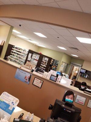 The pharmacy.