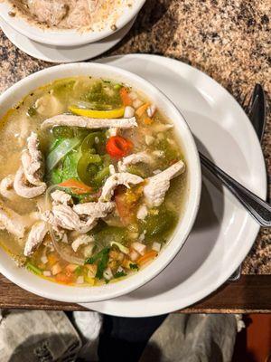 Pollo soup