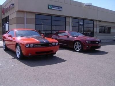 Dodge Challenger SRT-8 and Chevy Camaro SS