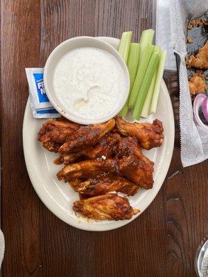 Chicken wings. Mild spicy