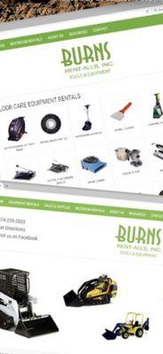 Burns Rent-Alls Tools & Equipment