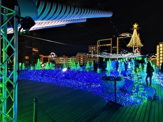 This is one of several views on deck during WinterFest.  Photo taken December 28, 2020.