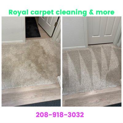 Carpet cleaning for Airbnb in nampa yesterday