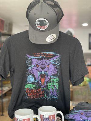 Rougarou T-Shirt and Trucker Cap