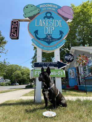 Lakeside Dip is pet friendly.