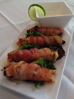 Smoky Bacon Wrapped Jalapeños