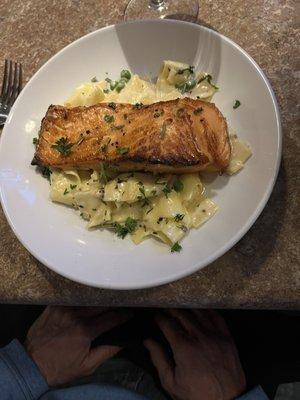 Seared salmon