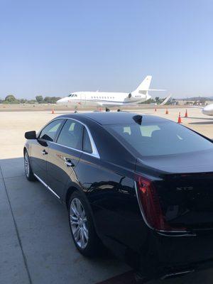 Luxurey sedan/ private jet service