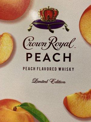 Crown royal peach