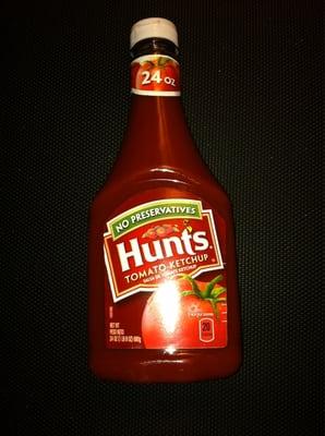 Large bottle of ketchup!