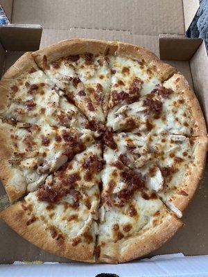 Chicken Bacon Ranch Medium Chicken Bacon Ranch Pizza