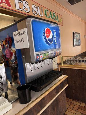 Self serve soda