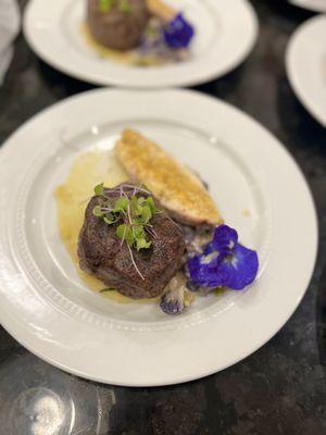 Surf n turf
Filet & Pompano