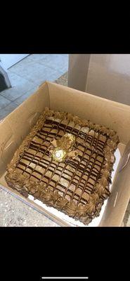 Ferrero rocher cake