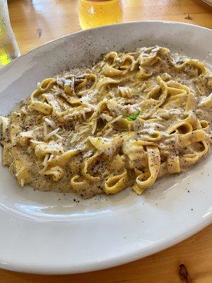 TAGLIATELLE CACIO E PEPE