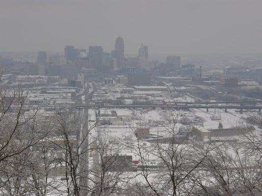 Snowy view...