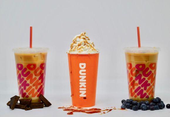 A great trio. All handcrafted at Dunkin!