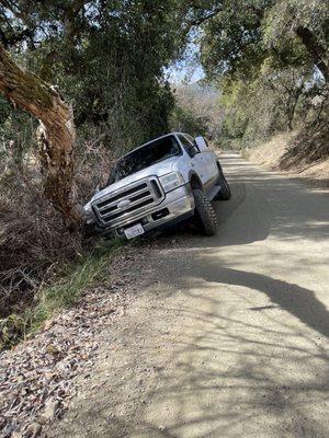 My stuck truck