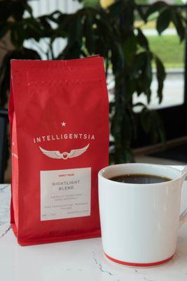 Serving Intelligentsia Coffee