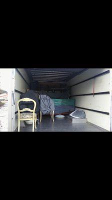 We organize all furniture well in boxed truck