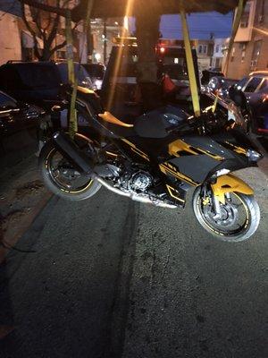 We tow motorcycles as well!