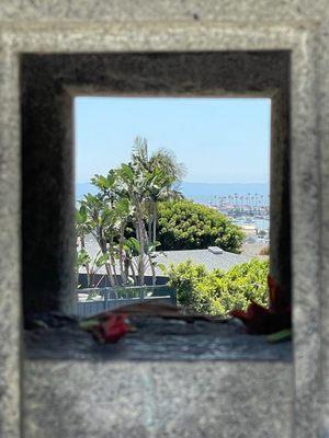 View of CdM through the Japanese lantern