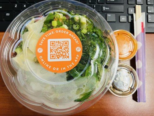 Poke Bowl - Regular (2 Proteins) TO-GO!