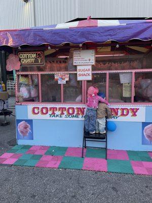 A vender at the fair