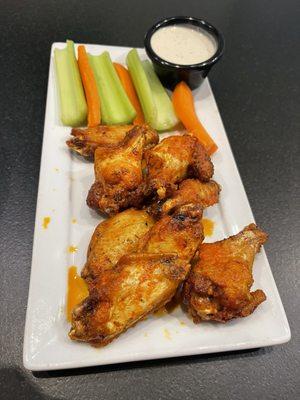 Chicken Wings @ The Grand Restaurant & Lounge.