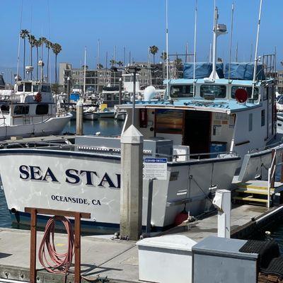 The Sea Star-lots of room, clean galley and on-board restroom.