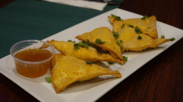 Homemade Crab Rangoon