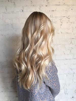 Balayage highlights