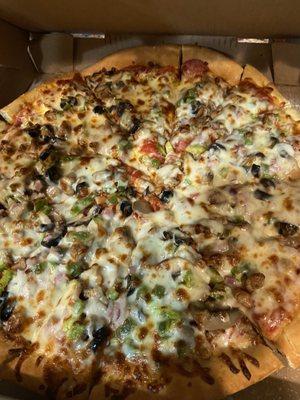 The Boss pizza