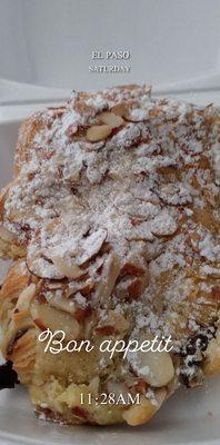 Chocolate almond croissant