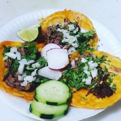 Tacos de birria ENCHILADOS