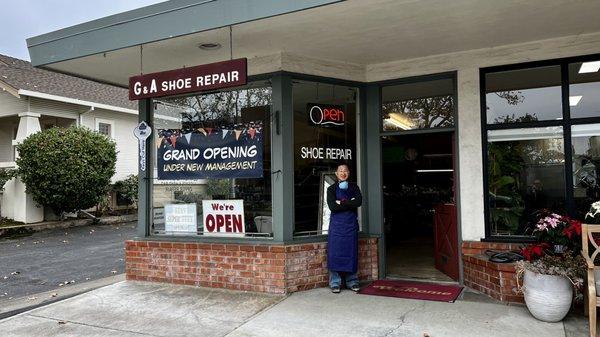 G A Shoe Repair in Los Gatos.