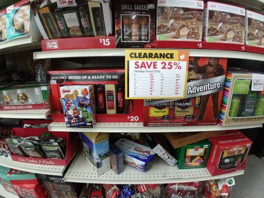 Christmas clearance