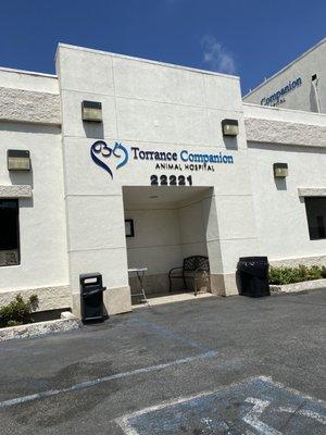 Facade of Torrance Companion Animal Hospital