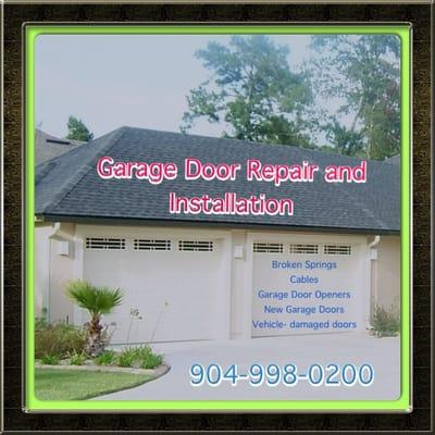 Garage Door Repairs, Service, and Installation