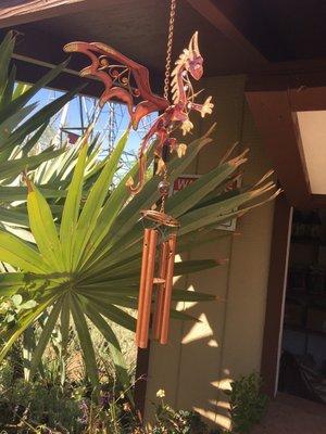 Dragon wind chime