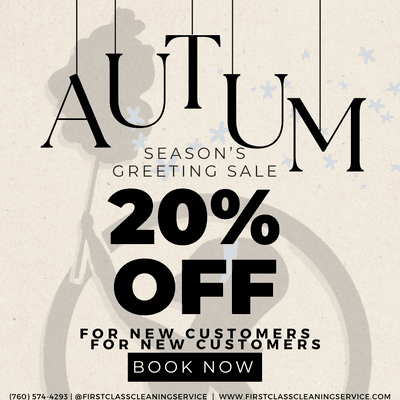 Autumn Special: 20% OFF for New Customers!