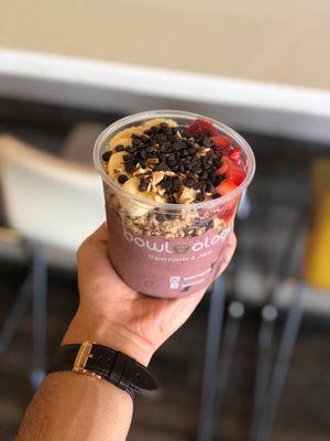 PB lovers' açaí bowl