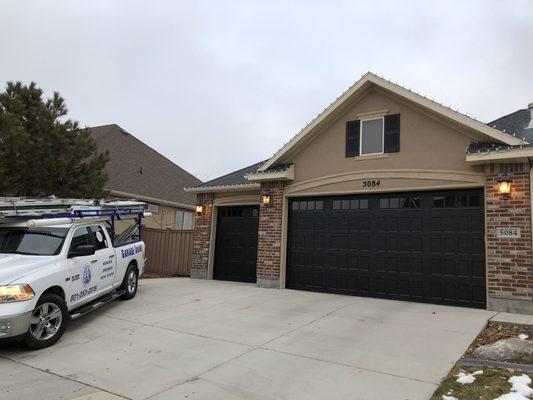 Black doors installed in Herriman